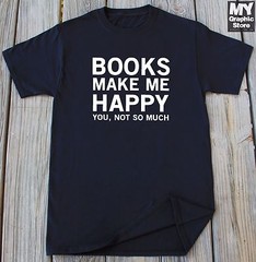 Books Person T shirt Bibliophile Funny Birthday Christmas Gifts for Book Lover