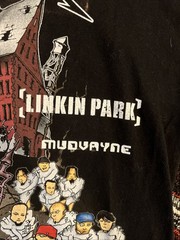 Metallica 2003 Summer Sanitarium Tour T-Shirt Vintage Y2K, Black, Size M