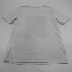 Banana Republic Slim T-shirt Men XS White Graphic Print Logo .#46850