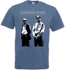 The Shawshank Redemption v11 T shirt steel blue movie poster all sizes S-5XL