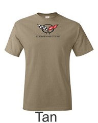 Vintage C5 Corvette Emblem Printed on Men’s Shirt. FREE SHIPPING !!!