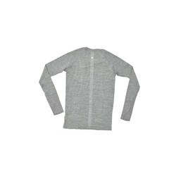Lululemon Metal Vent Tech 1.0 Striped Black White Long Sleeve Tee Shirt Size 8