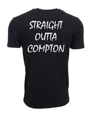 NWA Straight Outta Compton Graphic Black T shirt