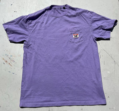 Men’s XLarge T-Shirt Purple Spell-Out M Streetwear Japan Art Cartoon HOLE