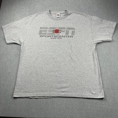 Vintage ESPN Sportscenter Since 1979 T-Shirt Mens XXL Gray Classic Sports Tee
