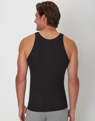 Hanes Tank 6-Pack Ultimate ComfortSoft Dyed Tagless Wicking Cool Comfort Ribbed