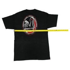 Hinano Tahiti surf hawaii graphic tshirt black beer vahine logo seamless M