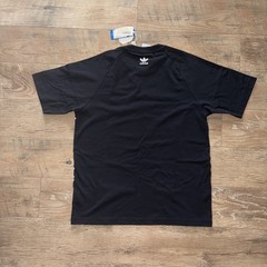 Adidas Originals Men’s Big Trefoil Outline T-Shirt Black White NWT, Size M
