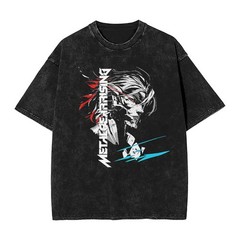 METAL GEAR SOLID RISING INVERTED T Shirts Men’s 100% Cotton Fashion