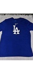 NWT Los Angeles Dodgers LA Logo Shirt Size Mens XL