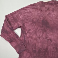 The Mountain Mens XXL Gecko Lizard Graphic Tie Dye Long Sleeve T Shirt Hand Dyed