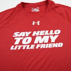 Under Armour HeatGear Short Sleeve Shirt Men’s Red Used L