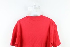 Vintage 70s Mens Size Large Faded Spell Out Maui Hawaii Beach T-Shirt Red USA