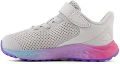 New Balance Fresh Foam Arishi V4 Bungee Lace with Top Strap Running Shoe, Grey M