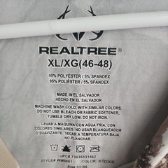 Real Tree Camouflage T-Shirt Size XL