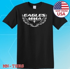 Eagles MMA Team Khabib Nurmagomedov Black Size S-5XL