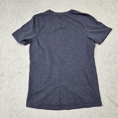 On Running Shirt Mens S Blue Tagless On-T Crew Neck Short Sleeve Stretch