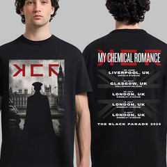 My Chemica1 Romance 2026 Tour UK Graphic Multicolor Short Sleeves T Shirt