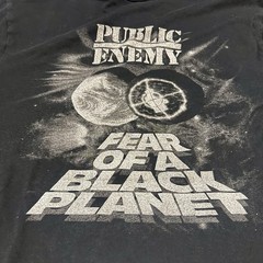 Vintage Public Enemy Shirt Medium M Black Fear Of A Black Planet 2005 102484