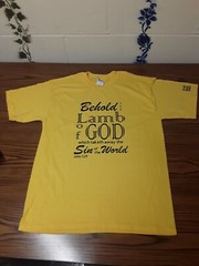 Easter Scripture T-Shirt- John 1:29