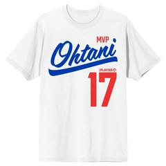 Shohei Ohtani Men’s Shirt MVP Ohtani MLB Players #17 Graphic Print T-Shirt