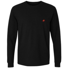 Men’s 100% Cotton Long Sleeve T-Shirts (4-Pack)