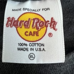 Vintage Hard Rock Cafe Shirt Adult XL Black Aspen Tee USA Made 90s Y2K Retro