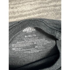 Marvel T-Shirt Mens XL Grey Captain America Shield Graphic Distressed Crew Neck