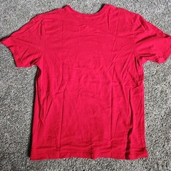 Ecko UNLTD the Exhibit Red Foil Graphic Size 2XL Short Sleeve Y2K Shirt