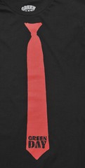 Green Day T Shirt Tie Official Logo New Punk Band S – 2XL