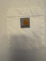 Carhartt Pocket Tee Small Mens Magic City Birmingham Alabama Logo Graphic Loose