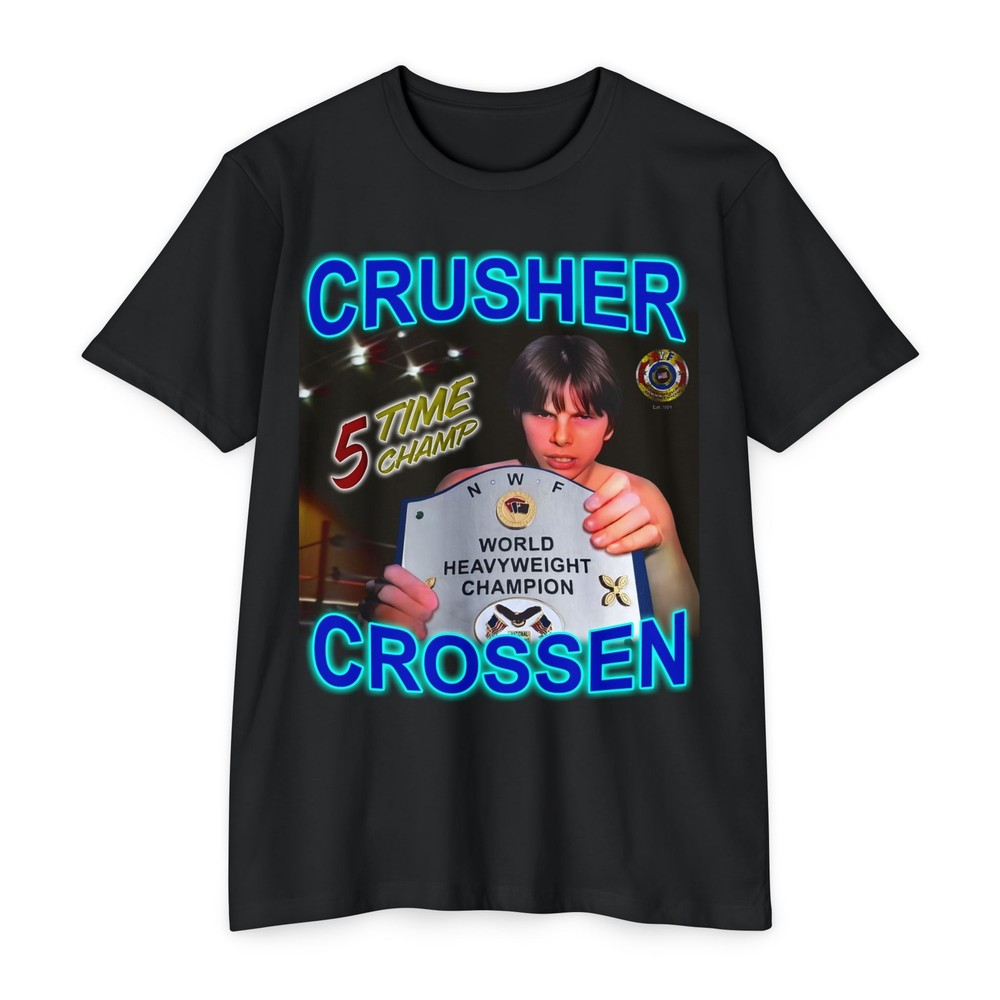 Crusher Crossen Unisex CVC Jersey T-shirt