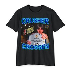 Crusher Crossen Unisex CVC Jersey T-shirt