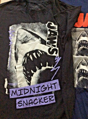 Lot of 3 ADULT MEN’S XL TO 4X Jaws Movie Great White Shark Week T-shirts TEES