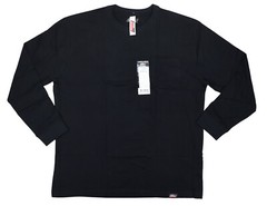 Dickies Longer Length Cool & Dry Long Sleeve Chest Pocket Men’s T-Shirt NWT
