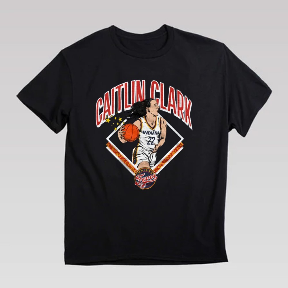 Caitlin Clark Basketball Team T-shirt, Caitlin Clark Tee for Basketball Fans