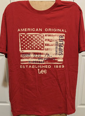 T-Shirt XL Lee Jeans “American Original” T-Shirt