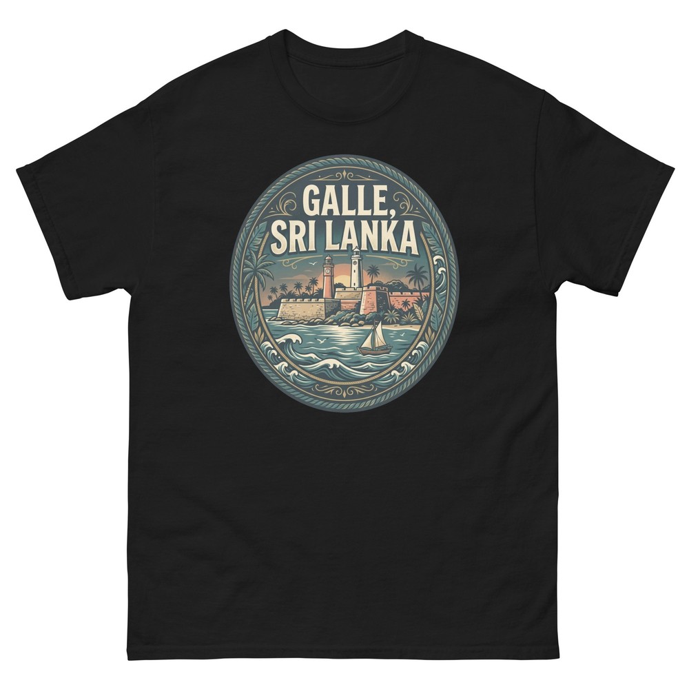 Galle Sri Lanka Fort City Graphic T-Shirt Unisex Travel Tee