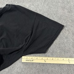 Hanes ComfortSoft Short Sleeve Casual T-shirts Size XL Black 100% Cotton Made