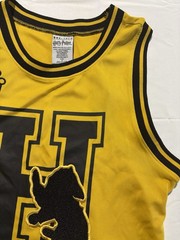 Harry Potter Hufflepuff Keeper Mesh Jersey Tank Top Adult Small Yellow BoxLunch