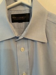 New&Lingwood Jermyn St Mens Shirts X 2 Tailored Fit 15.5 Double Cuff X 2