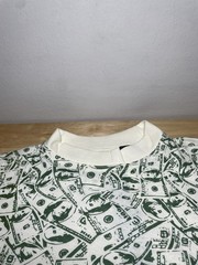 BNWT RoadBlock Ben Franklin 100 Dollar Bill $100 All Over Pattern T Shirt Mens M