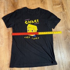 Chaki Very Funky’ Aicd LSD eyes Shrooms Face Punk Soft Feel Shirt Grunge sz Med