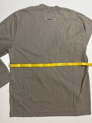 NWT AUTH FOG Fear Of God Essentials Taupe Long Sleeve T-Shirt Men L Unisex