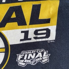 Boston Bruins Stanley Cup Finals 2019 T Shirt Sz Small Team Roster