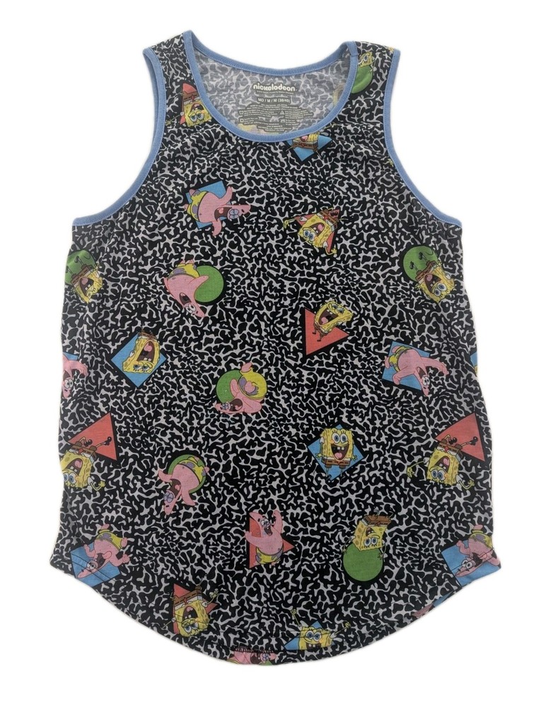 Nickelodeon SpongeBob Men’s Size M 38/40 Tank Top 2019 Viacom Patrick