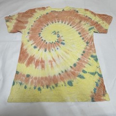 Volkswagen OEM VW Bus Hippie Tshirt Yellow Tie Dye Graphic Tee Fits Like Sz M