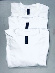 3 pcs Gildan Adult Ultra Cotton Long Sleeve T-Shirt, G2400 Size XX-Large White