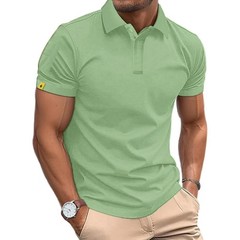 Summer Polo Shirt Men’s Short Sleeve Sport T Shirt Casual Business Lightweight B