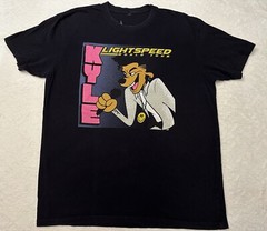 2000s Y2K 2018 Super Duper Kyle Hip Hop Pop Music Lightspeed Tour T-Shirt, L XL